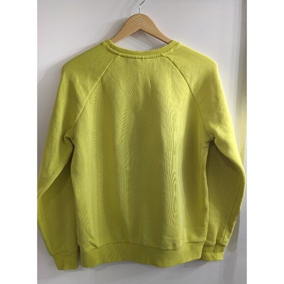 Peak Performance | Women's Original Crew Sweatshirt in Canary Lime - Picture 3 of 12
